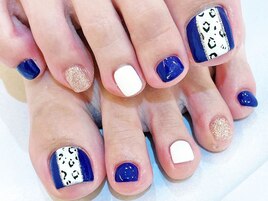 アニマル柄×ブルー♪