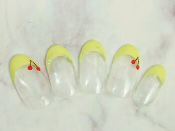 ネイルプラータ(Nail Plata)/フレンチサクランボ【7980】