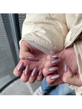 ラメワンカラー