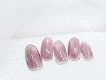 シベル(Ci belle)/マグネットネイル/ピンクネイル