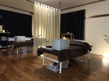 ぐーぐーの雰囲気（落ち着いて過ごせる施術ルーム。空調やBGM音量も調整します◎）