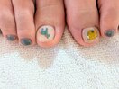 foot drawing/chie