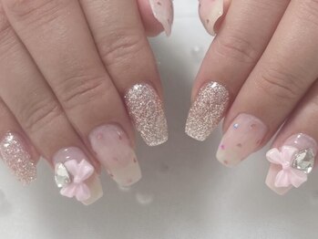 サロンインプルーヴ(Salon improve)の写真/【フィルイン無料】自爪を守りながら「私らしい」指先に☆豊富な定額デザインで毎月楽しめます♪