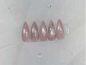 定額アート/手描きフラワー