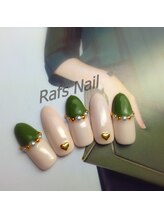 ラフズネイル(Rafs Nail)/バイカラーネイル☆