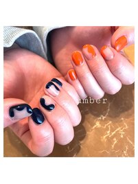 個性的ニュアンスネイル☆
