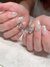 ウィズ ユー(with U produce by Megumi Ohara)/シルバーラメネイル