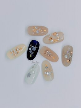 ネイルサロンリシェ 烏丸御池(Recher)/Recher xmas