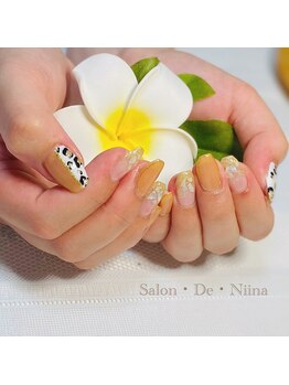 サロンドニーナ(Salon De Niina)/アニマル上品ネイル5,780円♪