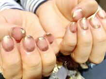 ウカ ひばりが丘(UKA)/グラデーションミラーネイル