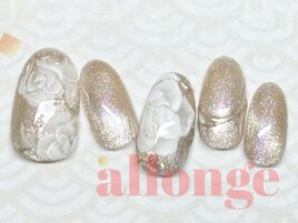 上品フラワーネイル★