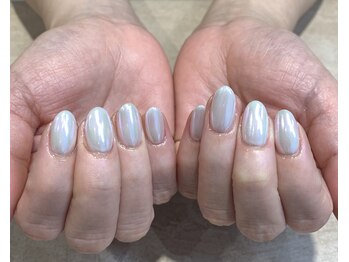 ビュー バイ ネオリーブ 用賀店(beau'r by neolive)/ホワイトピンクオーロラk