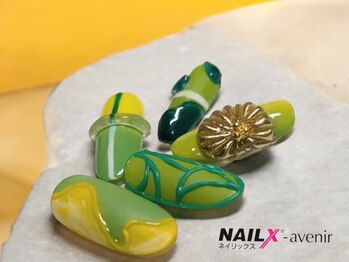 ネイリックス アヴェニール(NAILX avenir)/イエローグリーン