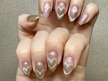 ウサギネイル 新大久保店(usagi nail)/ハートネイル