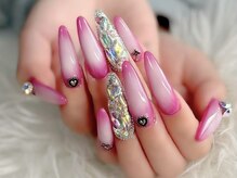 レア(Le'a)/スカルプ埋め尽くしネイル