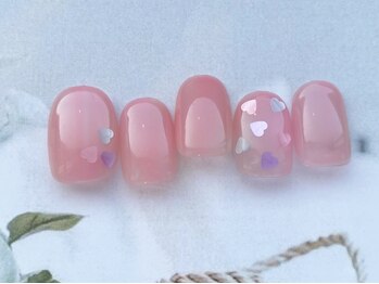 ココロ 新橋(kokoro)/9月定額ネイル☆ちょこっと