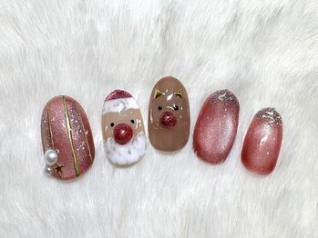 スチャ(s/cha+)/クリスマスデザイン¥8500