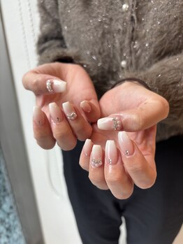 オーシャンネイル 栄店(OCEAN NAIL)/long nails×baby boomers