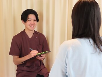 整体院 拓 太白院/カウンセリングの様子