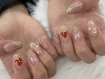 【木村】いちごネイル