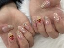 【木村】いちごネイル