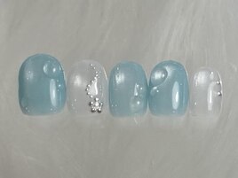 しずくチェーンスタッズ¥6500