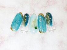 ティーエヌ 名古屋矢場町店/トレンドネイル￥5980