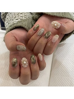 ライフ セカンド(LIFE2nd)/ぷっくりフラワーアート