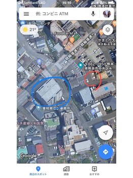 シュシュ(chou chou)/駐車場のご案内です。