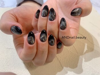 アンドネイル ビューティー(AND nail,beauty)/地層ネイル/藤沢ネイル