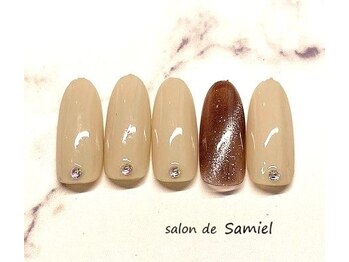 サロン ド サミエル 登戸(salon de Samiel)/プチデザイン定額【登戸ネイル】