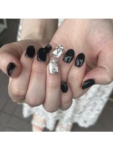 トータルサロン 白べぇーっ プラス/埋めつくしネイル