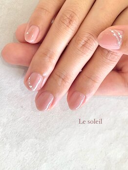 ル ソレイユ(Le soleil)/お呼ばれネイル　by mikiko