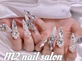 ホワイトビジューつけ放題