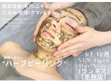 ワンネス 平林店(One’Ness)の雰囲気(美肌の土台づくりはハーブピーリング!天然由来の成分のみで◎)
