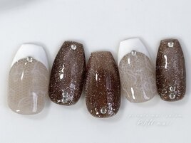 レースネイル/大人個性派ネイル