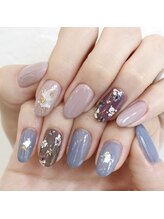 ネイル ビジュー(NAIL BIJOU)/フラワーネイル