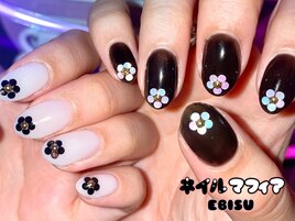 お花ネイル/シンプルネイル