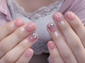 ウサギネイル 新大久保店(usagi nail)/リボンネイ
