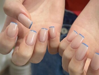 メイ(may.)の写真/自分の肌に合った似合わせカラーを見つけるカラーミキシングでシンプルな中にもこだわりが詰まったネイルを