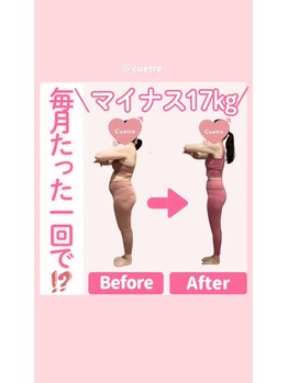 キュートレ 門前仲町店(Cuetre)/お客様のビフォアフ♪