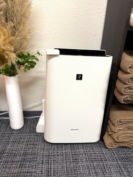 もみほぐしソルブ(もみほぐしSolve)/空気清浄機も大事