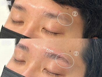 メンズ眉毛サロン ADDICT広島パルコ店【メンズ眉毛/眉毛サロン/アイブロウ/眉毛】/眉毛BA[眉毛/眉毛サロン]