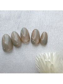 デザインネイル　ニュアンス