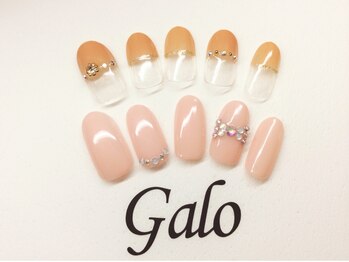 ガロ(Nail galo)/定額ジェルネイル　¥5500
