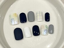 カラ ネイル 中津店(calla nail)/ゆるゆるフラワーアートネイル