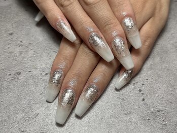 逆ラメグラデーション