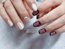 シマー(Shimmer)/囲みネイル