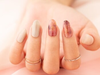 ヴァンネイル(VINGT NAIL nail&eye beauty)/インクネイル×マグネット