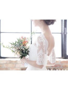 ブライダルメニューがあるサロン